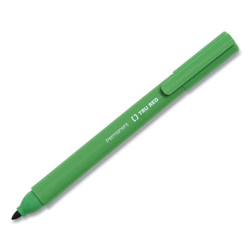 TRU RED™ Permanent Marker, Pen-style, Fine Bullet Tip, Green, Dozen freeshipping - TVN Wholesale